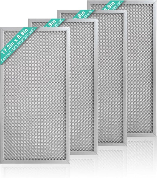 MERV-8 Filter Replacement Set Compatible with AlorAir Basement Dehumidifiers Sentinel HD55 Sentinel HDi65（4 Pack ）