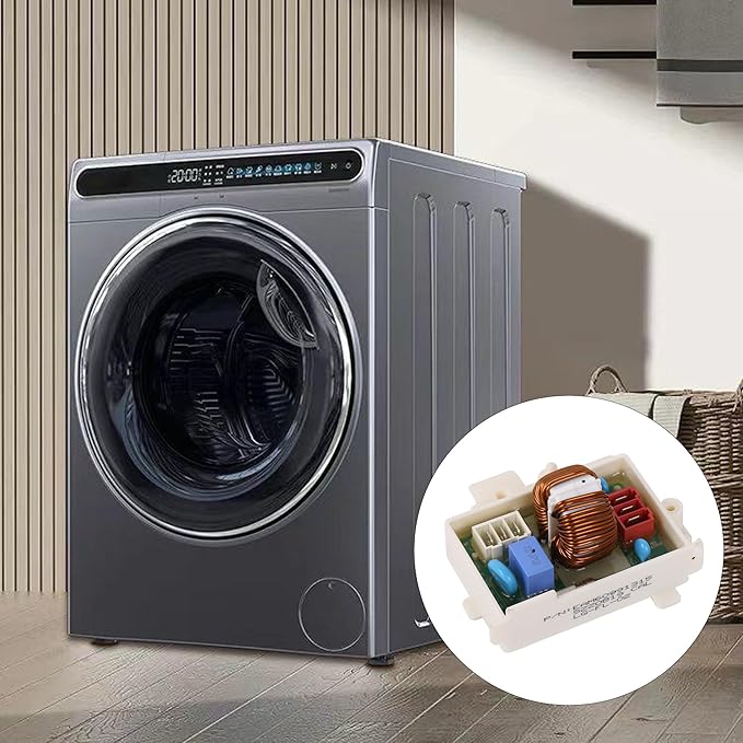 Metal & Plastic Washing Machine Noise Filter Replacement for LG EAM60991315 EAM60991301
