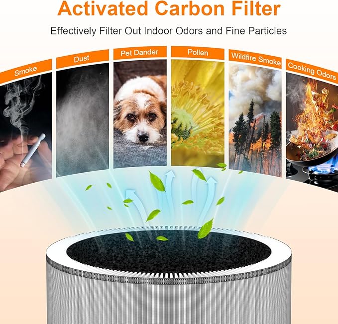 C610 Replacement Filter Z Compatible with Winix C610 Air Purifier, 3-in-1 True HEPA, Activated Carbon and Pre-Filter, Part # 1712-0121-00