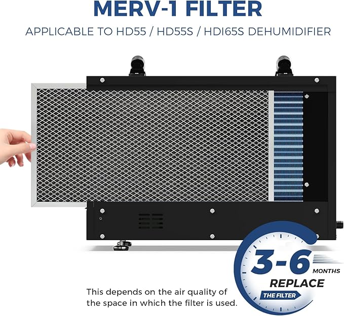 ALORAIR MERV-1 for Crawlspace Dehumidifier HD55S/HDi65S, 1 pack