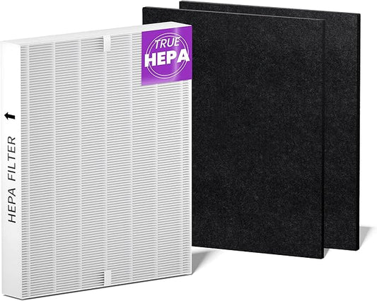 Colorwing AP-1512HH Filter Replacement Set Compatible with Coway Airmega AP-1512HH & Coway 200M Air Purifiers, 1 True HEPA and 2 Activated Carbon Filters, H13 Grade & Long Lasting （Part #3304899）