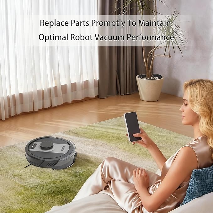 Replacement Parts for Shark RV2400WD RV2402WD AV2610WA AV2630WA RV2400WS UR2450WD Matrix 2-in-1 Robot Vacuum (15 Pack)