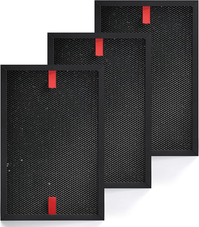 HRFSP1 Pet Filter S Compatible with Honeywell S Filter HPA3000 PowerPlus and HPA5000 Air Purifier HPA5300 Model HPA3100/3200/3300/5100/5200/5300, 3-Pack