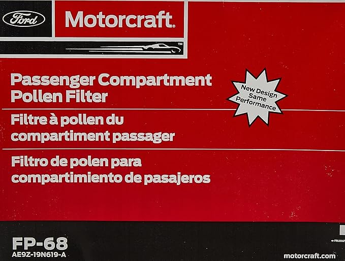 Motorcraft FP-68 Cabin Air Filter (3)