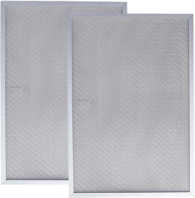 PACK 2- BPS1FA36 Aluminum Range Hood Filter Replacement Part by Seentech- Compatible with Broan QS1 36" and NuTone Allure 36" WS1 - Replaces 99010300 WB02X10706 WB02X10710
