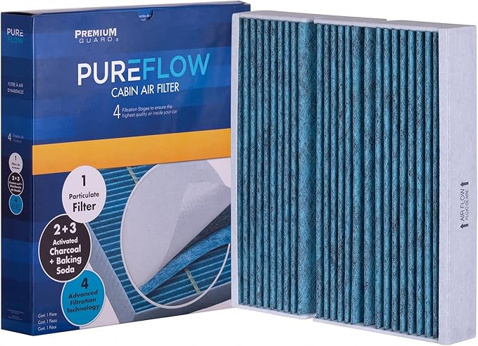 PureFlow Cabin Air Filter PC99555X | Fits 2020-2025 Mercedes-Benz GLB250, 2021-2025 GLA250, 2020-2025 CLA250, 2022-2025 EQB 300, 2023-2025 EQB 250+, 2020-2025 CLA35 AMG