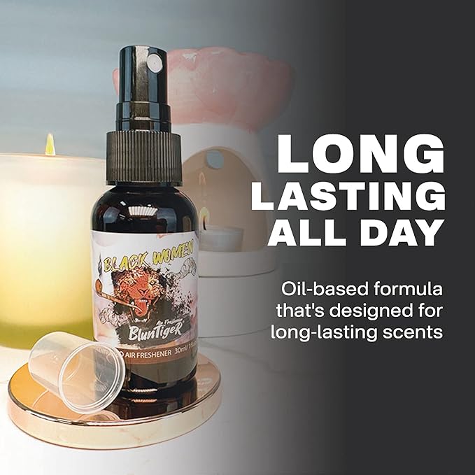 High Concentrated Strong Oil Based Air Freshener (Inspired by Rose) 30ml/1oz Car, Room, Home and Bathroom Deodorizer & Odor Eliminator Spray