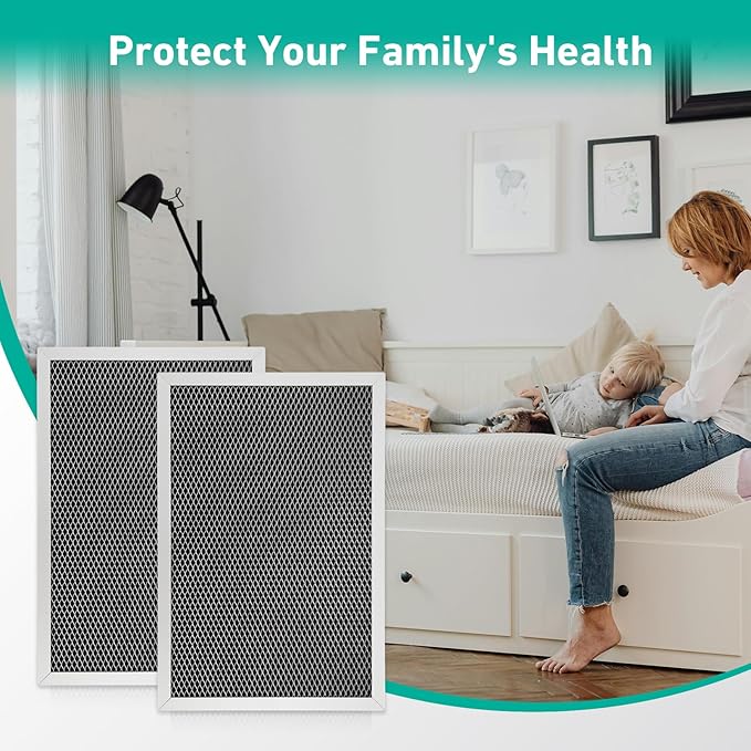 2 Pack 5695 Washable MERV 8 Dehumidifier Filter Compatible with AprilAire Whole-House Dehumidifiers 1820 1820Z E070 E070KZ E070KZM E070N E070T E070Z