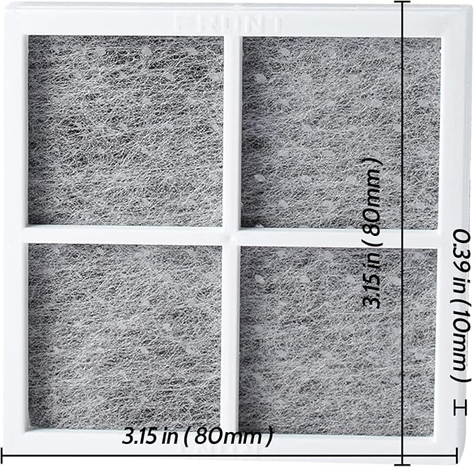 3pcs Replacement Refrigerator Air Filter for LG LT120F series Kenmore Elite 9918 LMXS30776S LMXS27626S LMXC23746S LFXS29766S LSC22991ST Fresh Air Filter Cotton Activated Carbon Adsorption