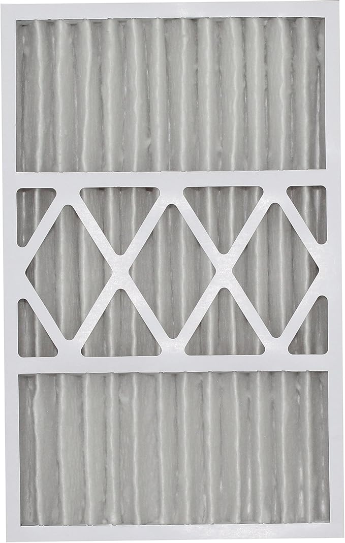 Aerostar 16x25x5 MERV 13 - 2 Count - Pleated HVAC, Furnace & Air Conditioner Filters - Removes Bacteria, Dust, Cold & Flu Germs, Lint, Mold, Pet Dander, Allergy-Causing Pollen, Smog, Smoke & Viruses