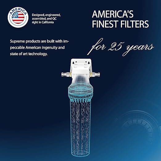 APEC Ultra High Capacity Under Sink Water Filtration System - Premium Quality US Made Filter (CS-2500)