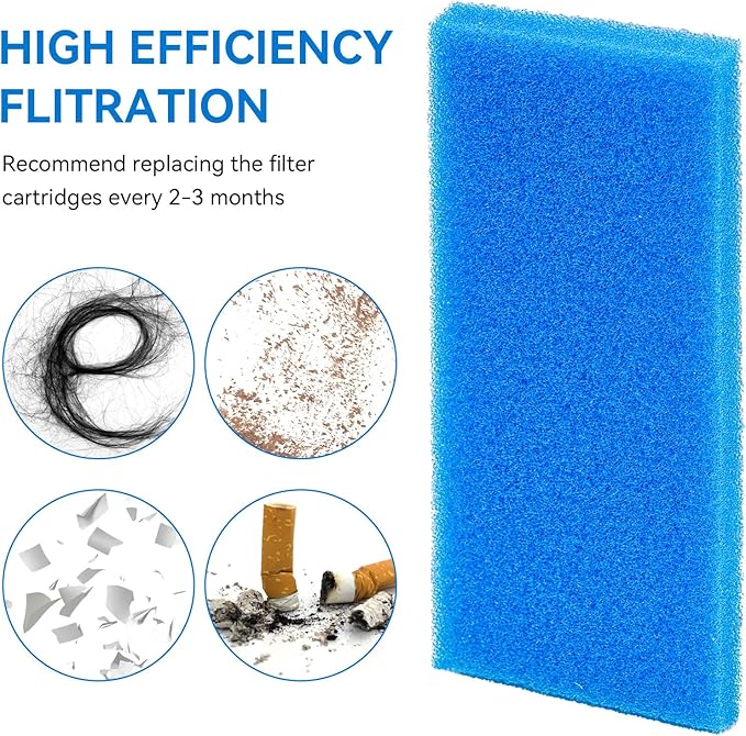 Vacuum cleaner Sponge Filter, Replacement for Dy son DC16 Filter, for Dy son DC16 Post Filter, Dy son Vacuum Filter Replacement, Part Number 910774-01, 1 Pack