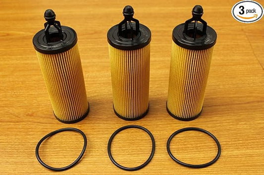 Chrysler Jeep Dodge RAM 3.2L 3.6L V6 Pentastar Oil Filter Set of 3 Mopar
