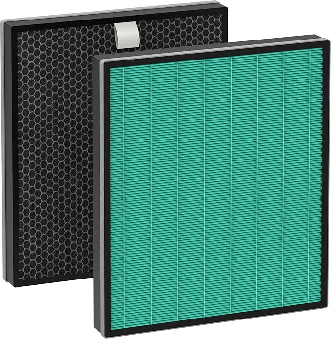Airmega 250 Replacement Filters Compatible with Coway Airmega 250 250S Air Purifier Max2 True HEPA and Activated Carbon Filters, AP-1720-FP 2-Pack