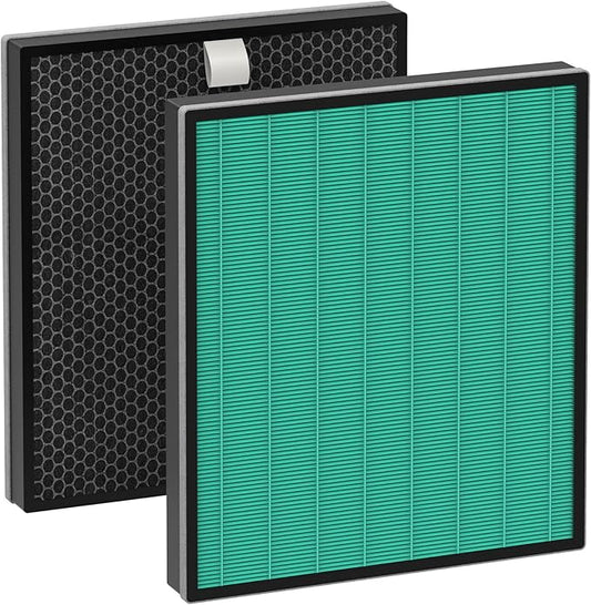 Airmega 250 Replacement Filters Compatible with Coway Airmega 250 250S Air Purifier Max2 True HEPA and Activated Carbon Filters, AP-1720-FP 2-Pack