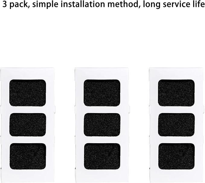 Paultra2 Refrigerator Air Filter Replace for Frigidaire FG4H2272UF, FGHB2868TF7, FGHD2368TF8, GRSC2352AF0, PRMC2285AF, LGHB2869TF3/5/8/9, FPBC2278UF7 and More Models (3PACK)