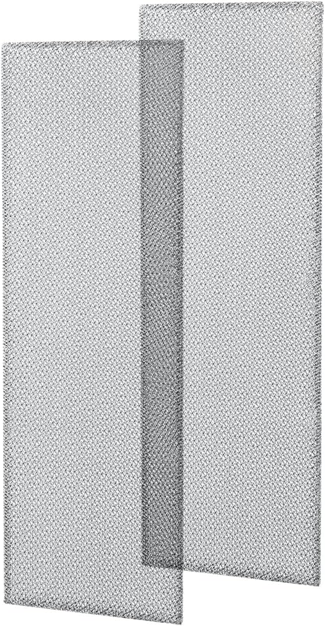 S99010370 Range Hood Grease Filter Replacement for Broan - PM250, PM390, 99010370, 2002603, B08087661, B08087922, AP5950107, SB08087661 Aluminum Grease Filter（2 Pack）
