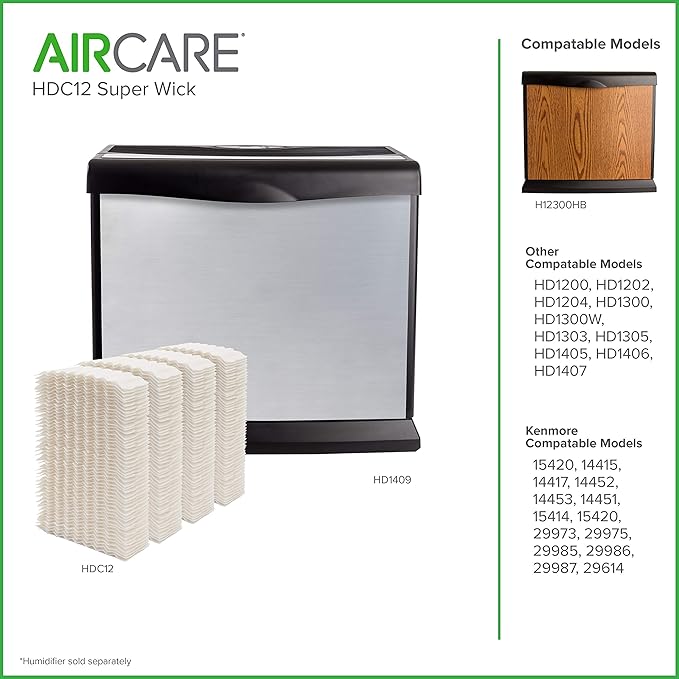 AIRCARE HDC12 Replacement Wicking Humidifier Filter (3)