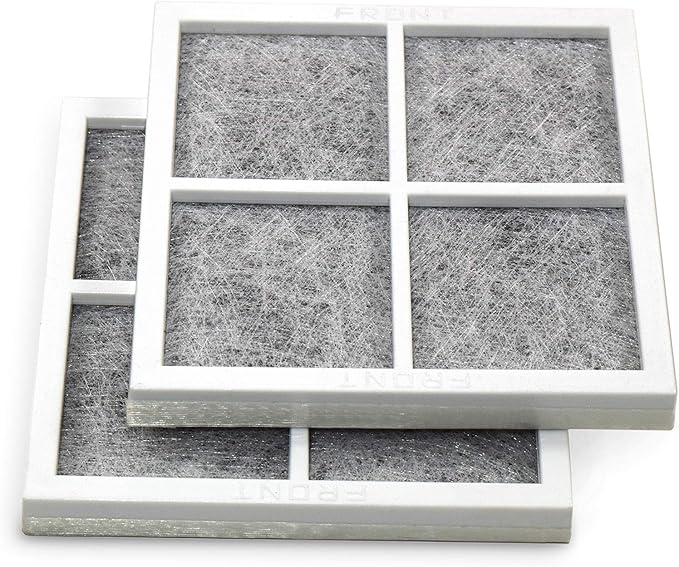 HQRP 2-Pack LT120F Air Filter compatible with LG LMXS27626S LMXS27676D LMXS27766S LMXS30746S UPFXC2466S LMXS30776S LMXS30756S LMXS30786S LMXS30796D LNXC23726S LNXC23766D Refrigerator