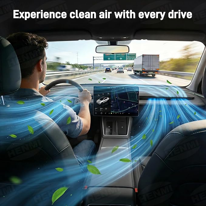 HEPA Cabin Air Filter Replacement for Tesla Model 3 & Model Y (2-Pack) - with Easy Installation Tools