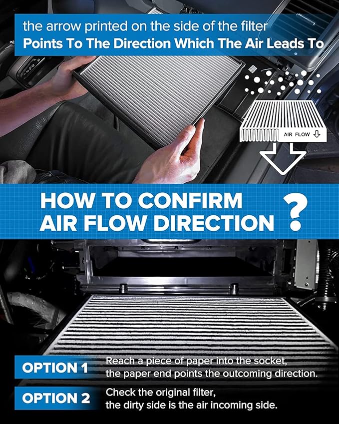 PHILTOP Cabin Air Filter w/Activated Carbon, Compatible with CF11819 Chevrolet Equinox 2010-2017, Captiva Sport, Hyundai Sonata, Santa Fe(Sport/XL), GMC Terrain, Kia Optima, Sedona and Saturn Vue