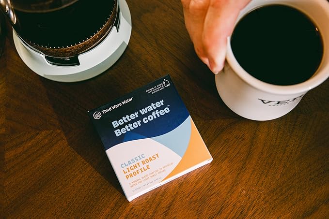Third Wave Water Classic Light Roast For Brewing The Best Coffee, Classic Profile, 12 Single Gallon Sticks, As Seen On Shark Tank