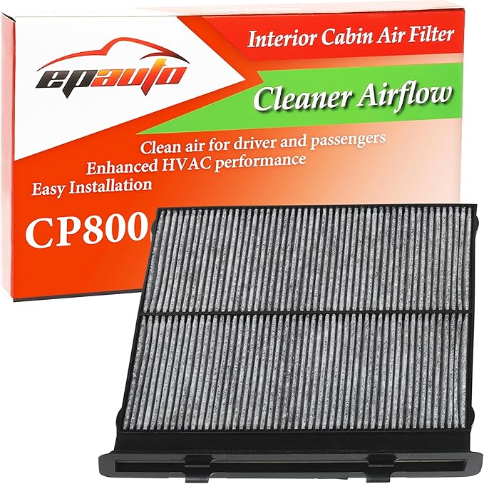 EPAuto CP800 (72880-FL000) Cabin Air Filter includes Activated Carbon, Replacement for Subaru Forester (2019-2025), WRX (2023-2025)