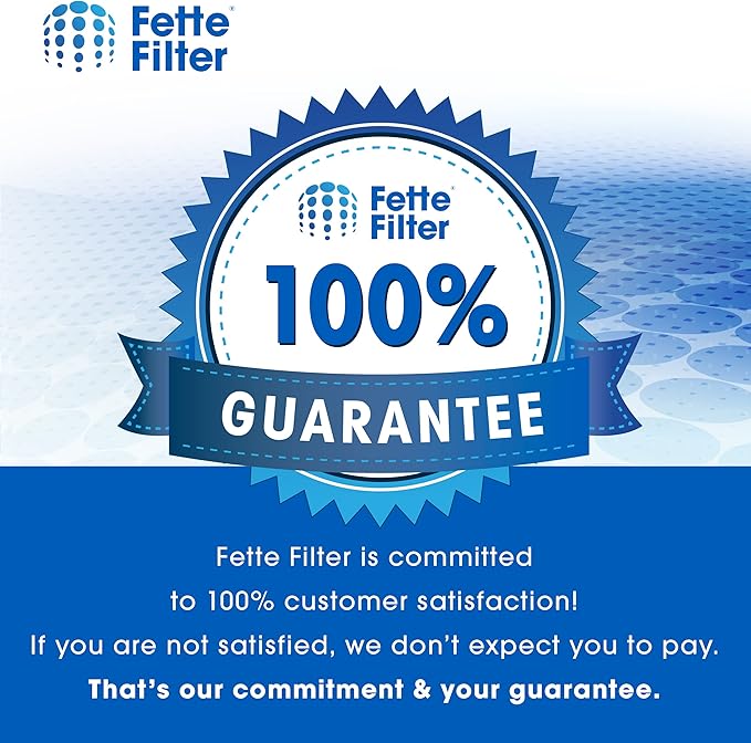 Fette Filter - F117 Replacement Vacuum Cleaner Filter with Compatible with Dirt Devil Handheld Vacuum Cleaner Models SD20005RED, SD30025B, BD22025 Part # AD40117 - Pack of 2