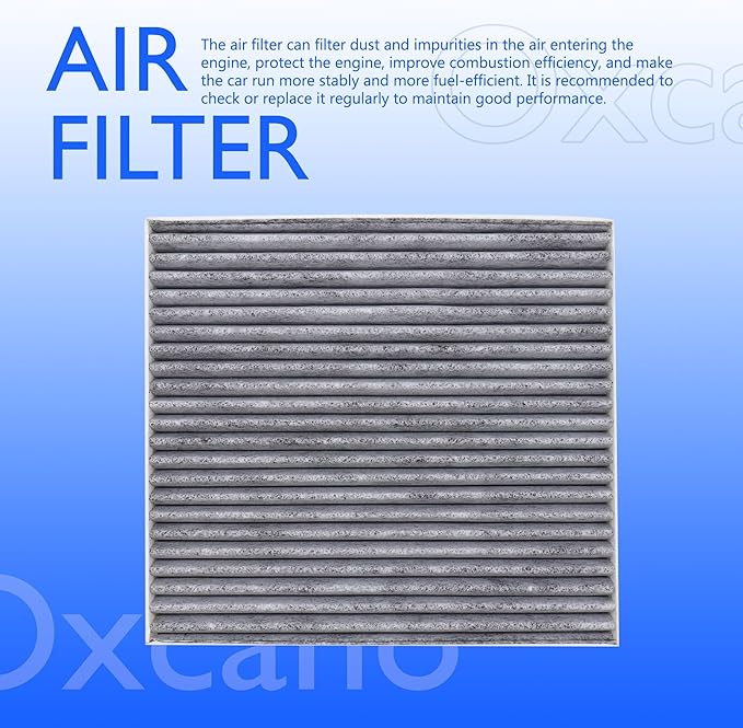 CAF1948P Cabin Air Filter Compatible with Hyundai Kona 2018-2023, Tucson 2016-2021, Veloster 2019-2021, Veloster N 2020-2022, Venue 2020-2024, Kia Seltos 2021-2024, Soul 2020-2024, Sportage