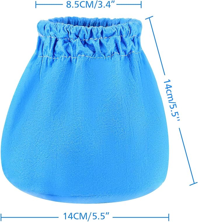 10 Pack VRC2 Cloth Filter Compatible with Vacmaster 1.5 to 3.2 Gallon Wet/Dry Vacuums, Also fit for Armor All AA155 AA256 AA255