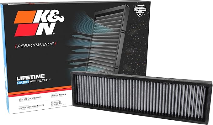 K&N LIFETIME Cabin Air Filter: Premium, Washable, Clean Air for your Cabin: Compatible with 2007-2016 Mini Cooper: (See Product Descriptions for Select Models), VF5000
