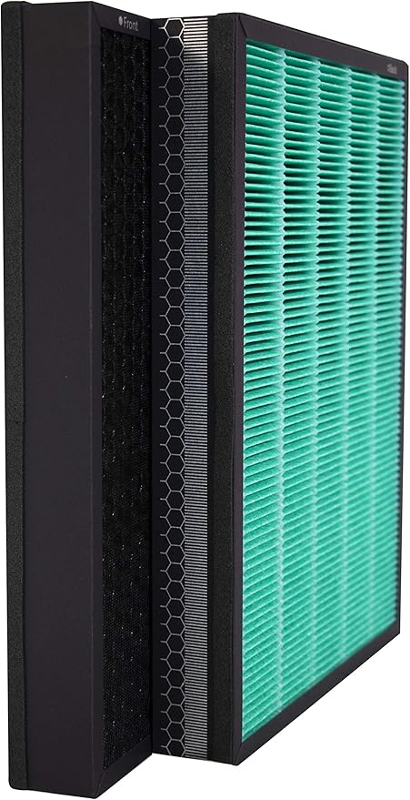 Filter-Monster Replacement with Carbon Filter Set Compatible with Coway Airmega 400/400S Max 2 Filter for Airmega 400 Air Purifier, 2 Pack