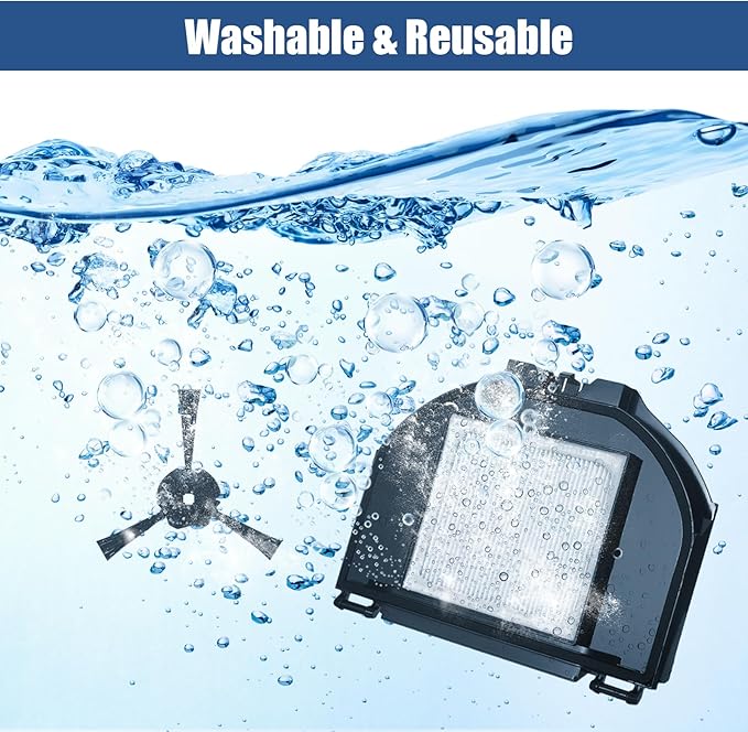 Replacement Parts for Shark AV2310AE Matrix RV2310AE Matrix(not RV2310) 4 Hepa Filters 6 Side Brush & 1 Cleaning Brush