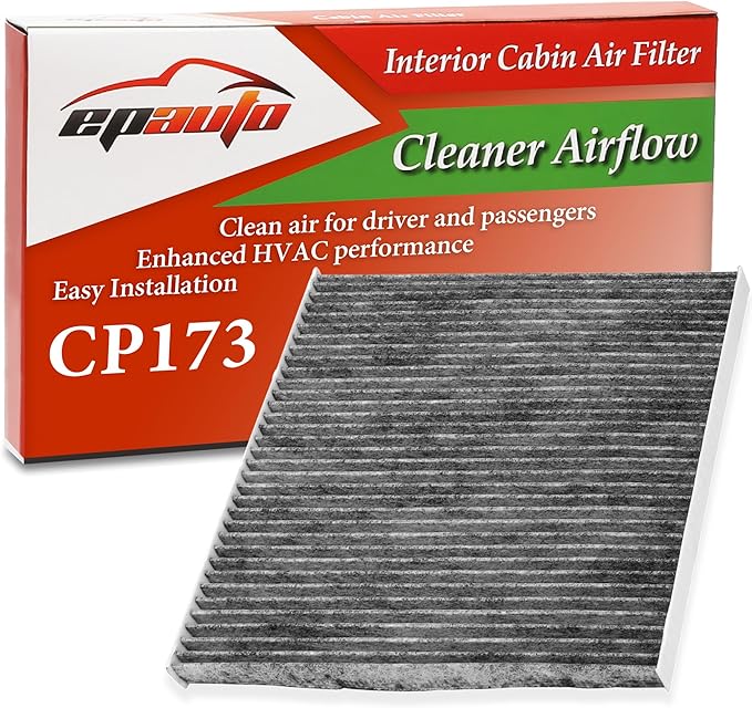 EPAuto CP173 (CF11173) Cabin Air Filter includes Activated Carbon Replacement for Nissan Maxima (2009-2014), Murano (2009-2014), Quest (2011-2017)