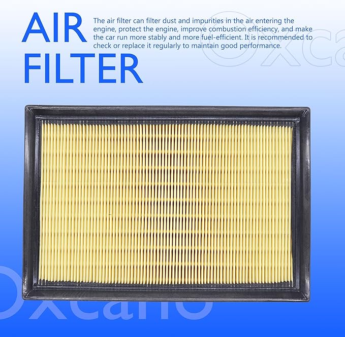 CA10677 Engine Air Filter Compatible with Lexus ES300h 2013-2018, HS250h 2010-2012, LS460 2007-2017, LS600h 2008-2016, Toyota Avalon 2013-2018, Camry 2012-2017, RAV4 2013-2018
