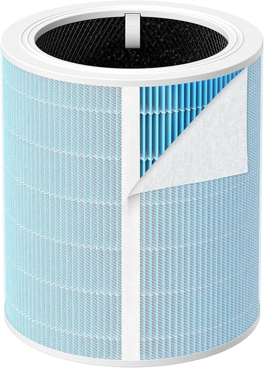 Core 600S Smoke Remover Replacement Filter for LEVOIT Core 600S & Core 600S-P Smart Air Purifiers, Core 600S-RF-SR, Blue, 1 Pack