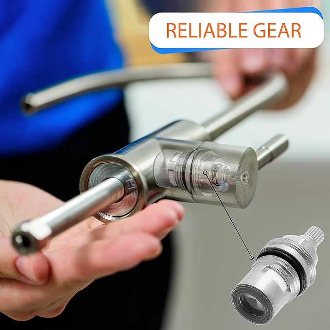 Aquaboon Non-Air Gap RO Faucet Brushed Nickel - Reverse Osmosis Faucet - Drinking Water Faucet for Kitchen Sink fits Water Filtration System - Filtered Water Faucet Stainless Steel - Beverage Faucet