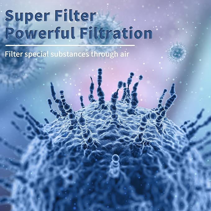HRF-A300 Pre Filter A Replacement for Honeywell Air Purifier HPA300 Series, Funmit 6 Pack Precut Activated Carbon Pre Filter Compatible with Honeywell Air Purifier Prefilter A