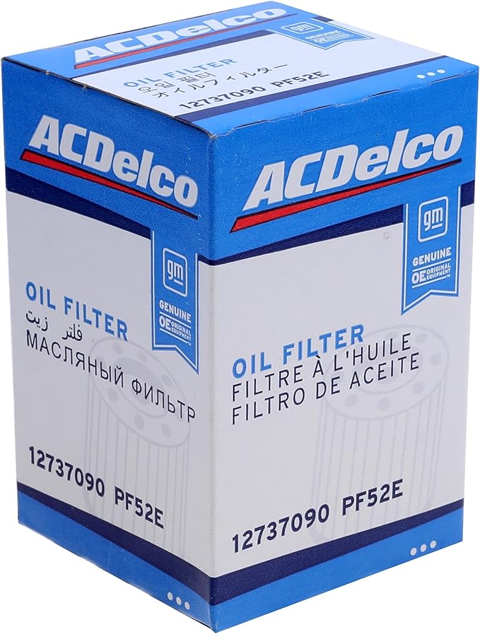 ACDelco GM Original Equipment PF52E (12737090) Oil Filter