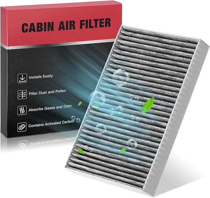BDFHYK Cabin Air Filter with Activated Carbon PC99490X Cabin Filter Compatible with Tesla S 2012 2013 2014 2015 2016