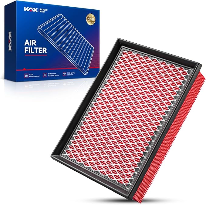 KAX Premium Engine Air Filter, CA11501 Replacement for Buick Encore 2013-2022, L4 1.4L, Chevrolet Trax 2015-2022, Flexible Panel