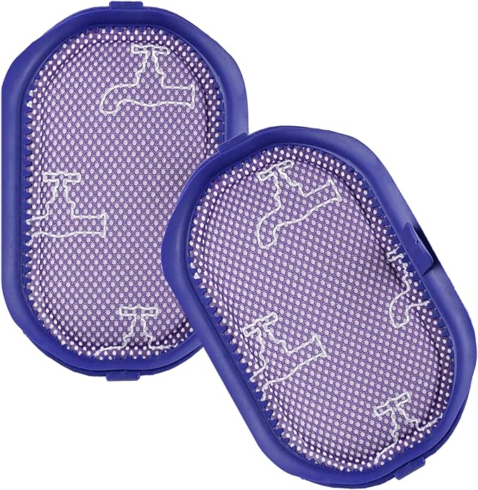 2 Pack Filter for Dyson DC30/DC31/DC34/DC35/DC44/DC45 Digital Slim,DC56 Washable Pre-Filter Replacement Compatible with Dyson Vacuum Cleaners,Replaces Pre-Filter Part #917066-02