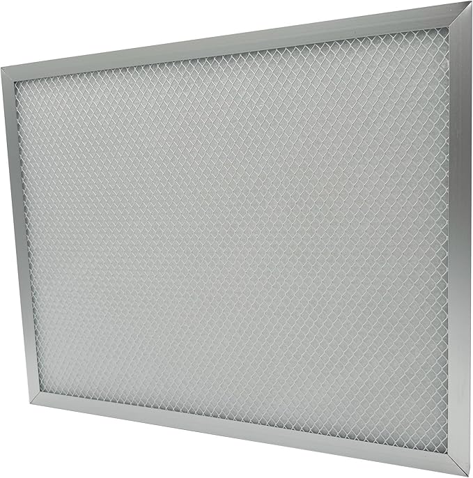 Washable Electrostatic Furnace Air Filter, MERV 8, (16" x 20" x 1") Aluminum Reusable Filter for Furnace, Central AC, and HVAC System