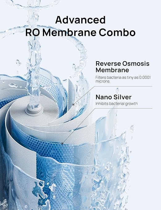 DREO RO Filter Replacement Cartridge, 2-year Lifetime-2nd Stage, Compatible with RO Water Filter 511
