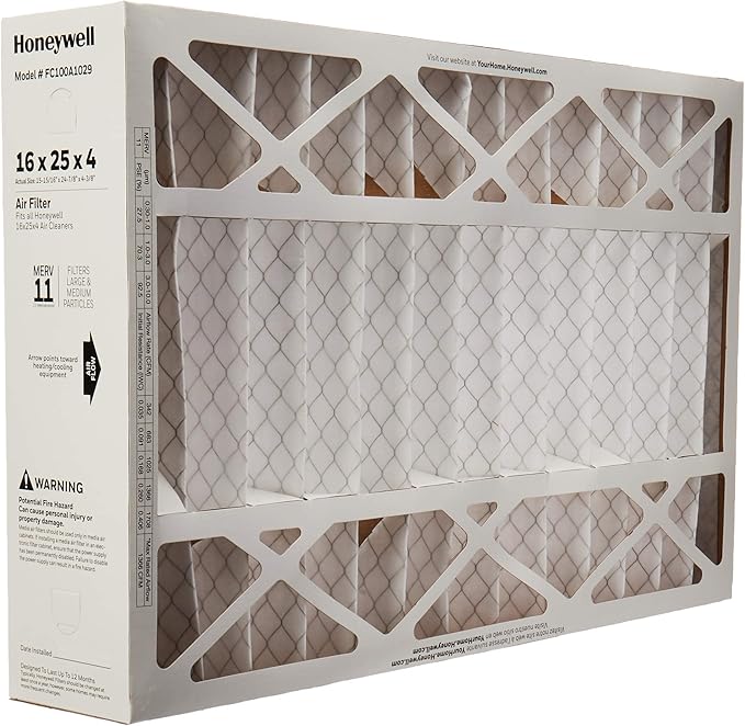 Honeywell FC100A1029 Air Filter - 16x25x4 - 2-Pack