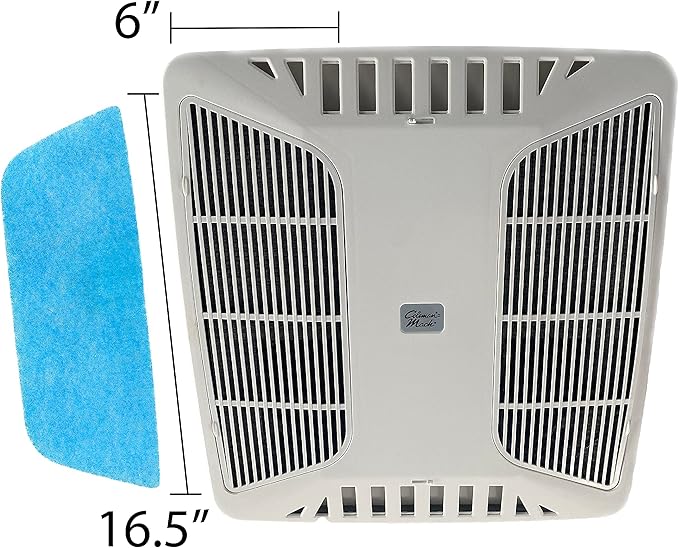 FilterTime RV FT-616 RV Air Filter 6”x16” AC Filter Replacement for Coleman Mach (2 filters per pack) MERV 6 Replaces Original Air Filter