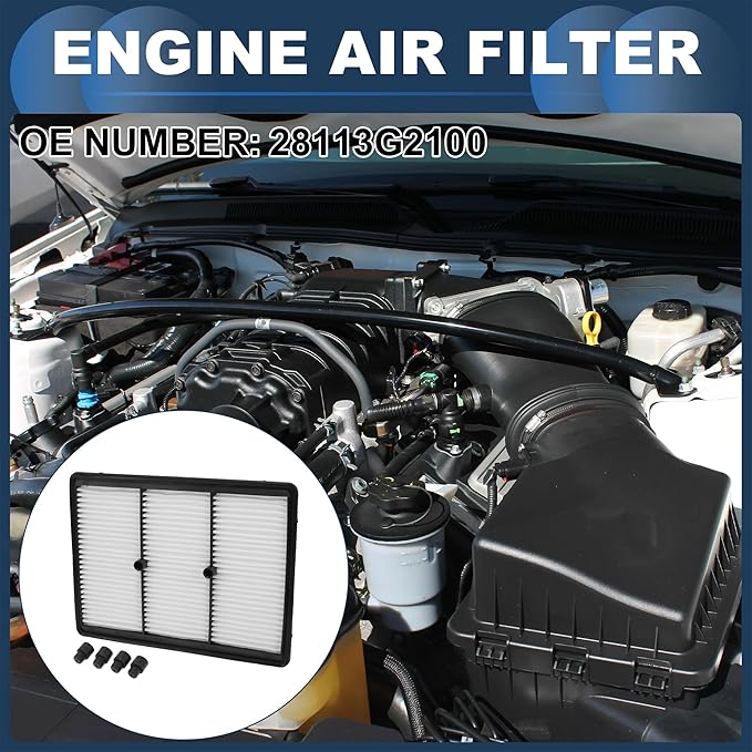 Engine Air Filter Engine Air Filter No.28113G2100 for Kia Niro 1.6L 2017-2022 Long Life