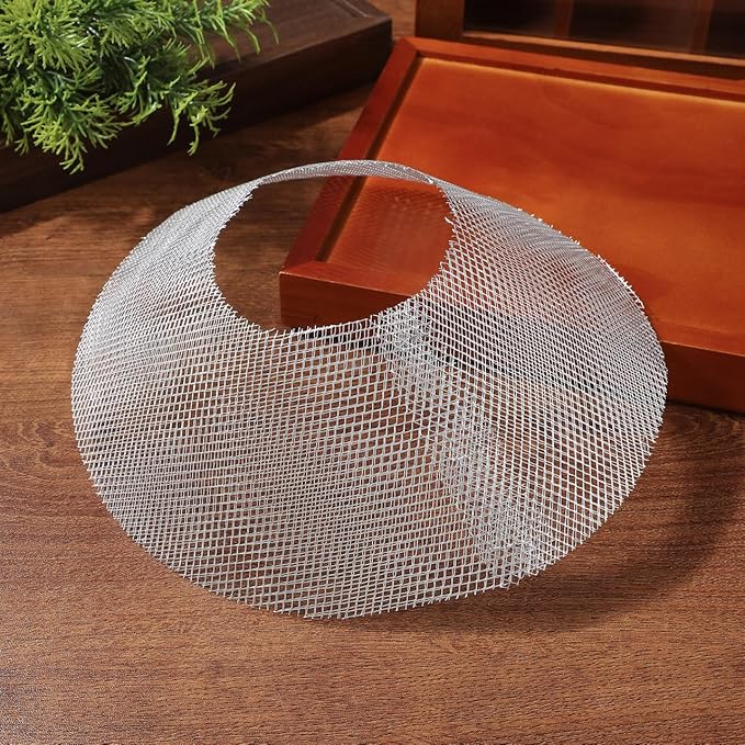 10pcs 21cm Round Range Hood Filter Net Kitchen Cooking Range Hood Filter Mesh Replacement Grease Mesh Cooker Hood Kitchen Tools