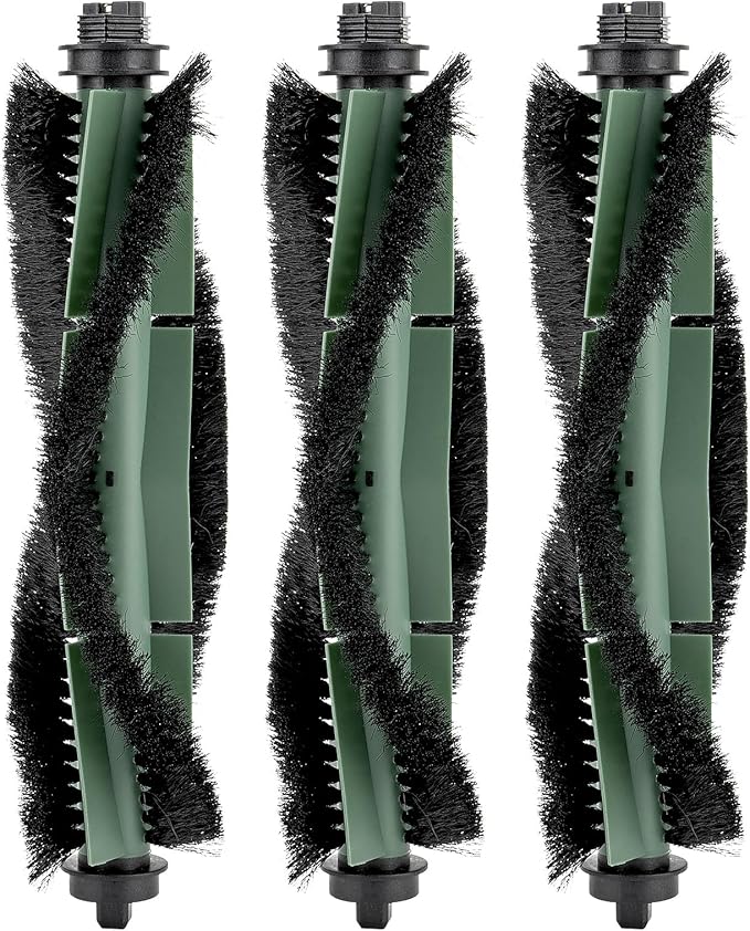 (3 Pack) Roomba 104 Roller Brushes for irobot Roomba 104, 105 Vac, 105 Combo, Vac Robot Vacuum Q0120, Vacuum 2 Essential Q0520, Robot Vacuum and Mop Combo Y0140 Y0110 Q011 Roller Brush
