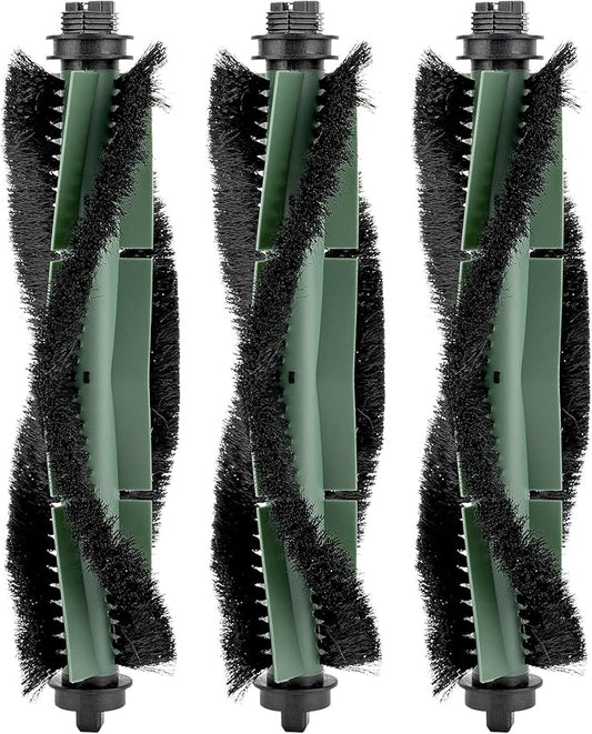 (3 Pack) Roomba 104 Roller Brushes for irobot Roomba 104, 105 Vac, 105 Combo, Vac Robot Vacuum Q0120, Vacuum 2 Essential Q0520, Robot Vacuum and Mop Combo Y0140 Y0110 Q011 Roller Brush